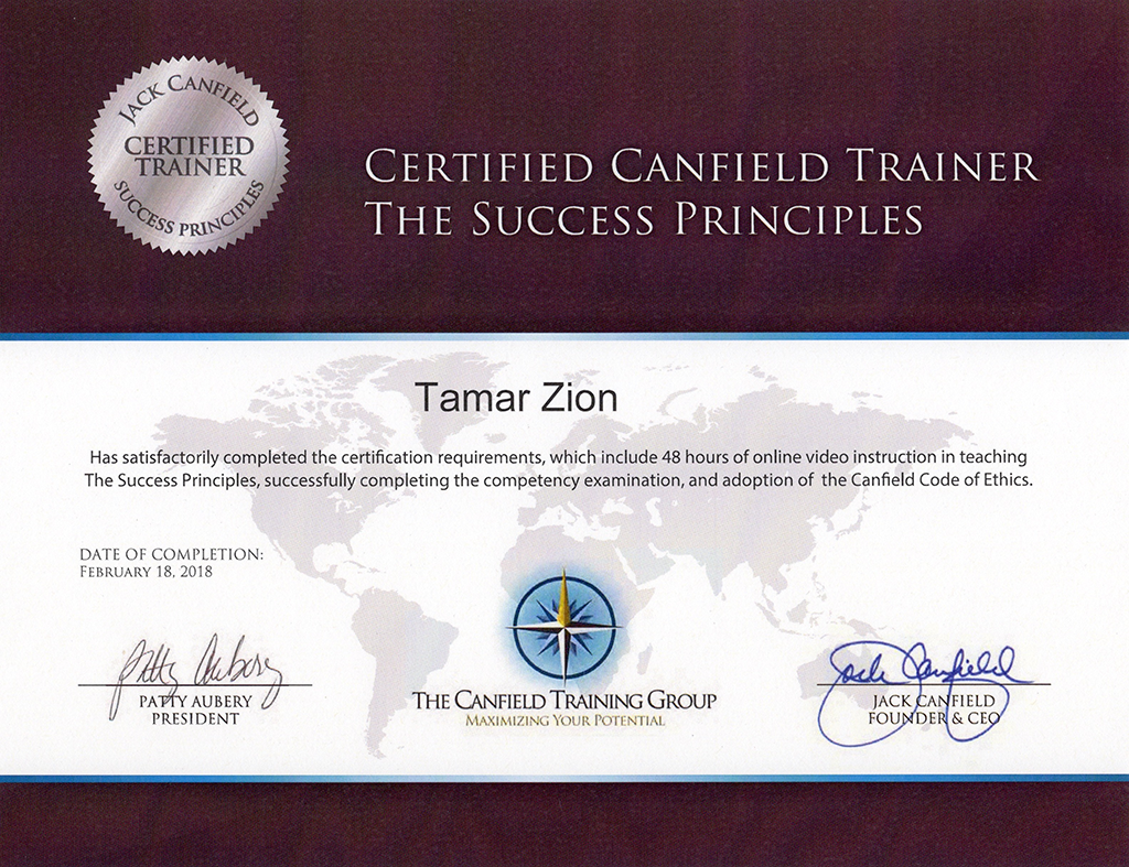 Certified Canfield Trainer